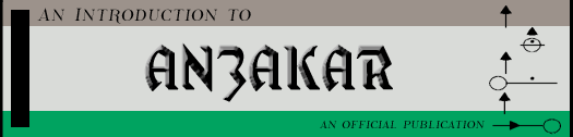 An Introduction to Anzakar.